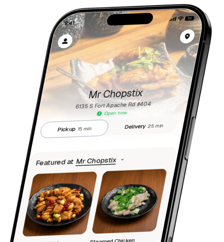 Mr Chopstix app preview