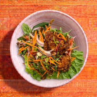 Soft Shell Crab Salad