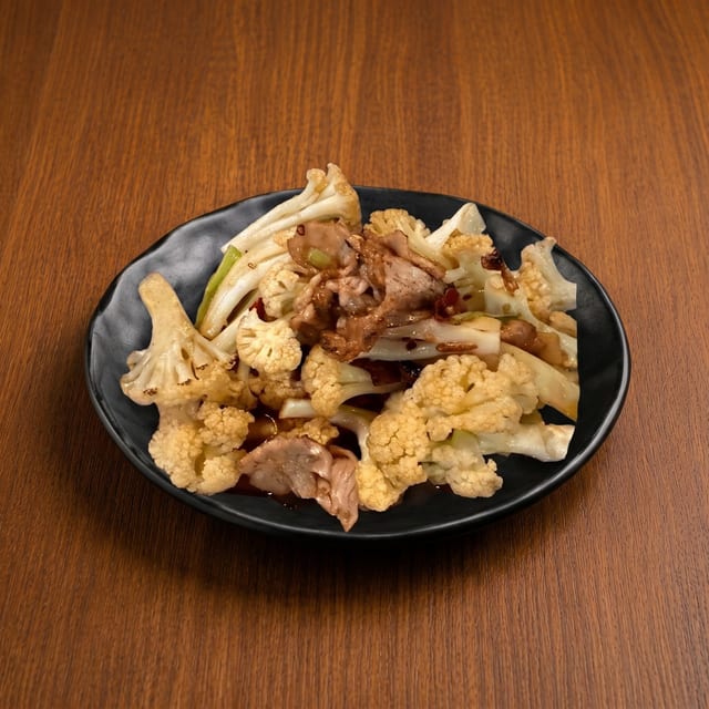 Cauliflower Pot / 干锅花菜.