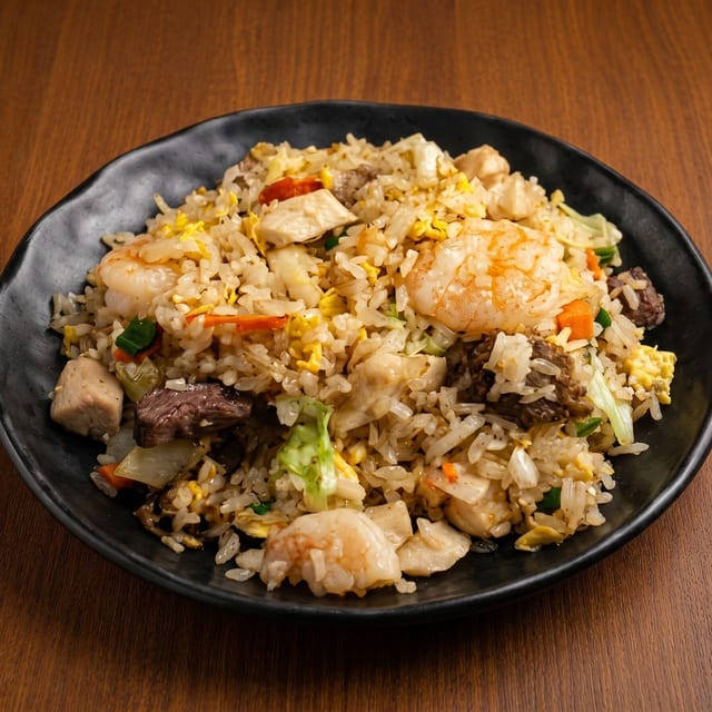 Combination Fried Rice / 综合炒饭.