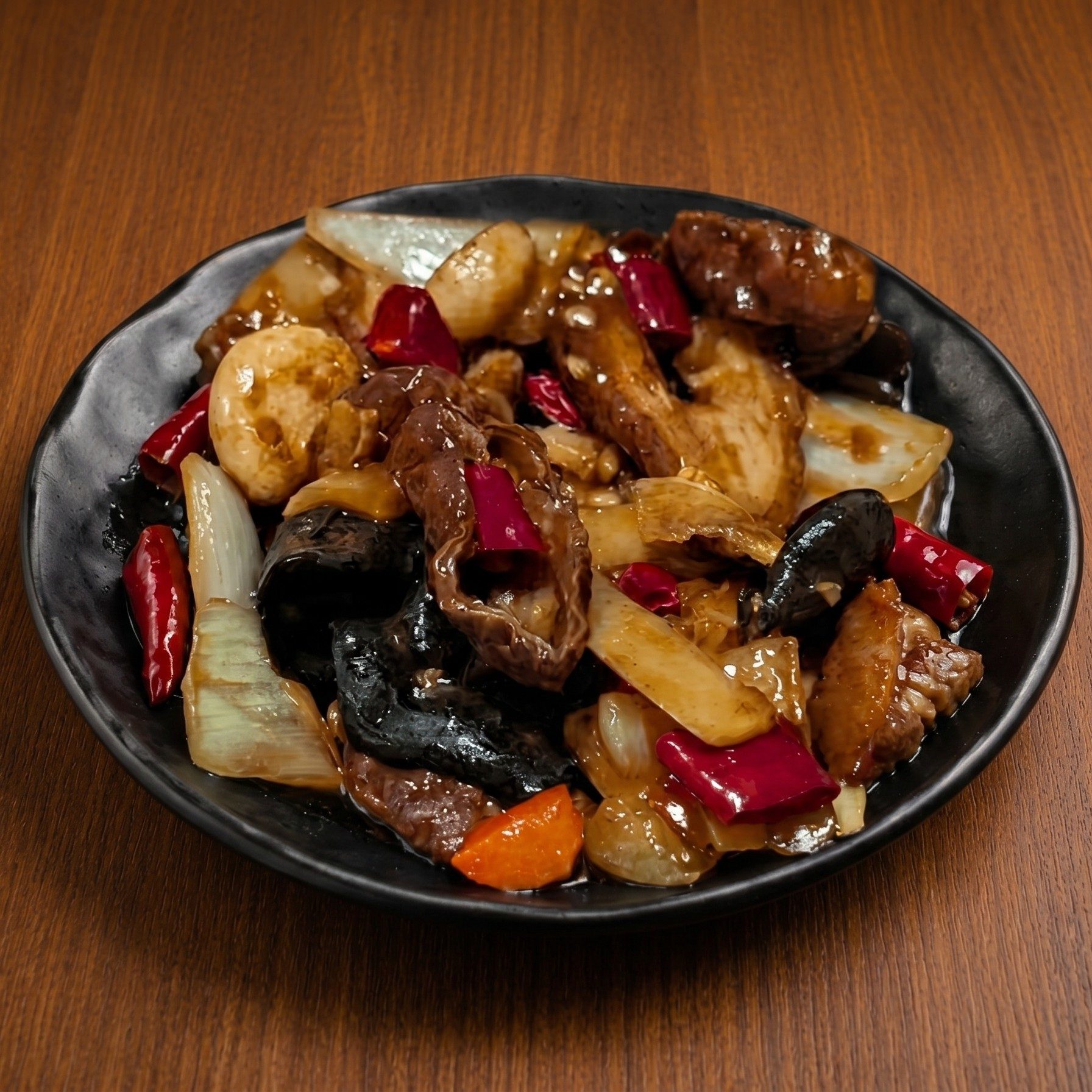Cabbage Stir-Fried / 烩炒包心菜.