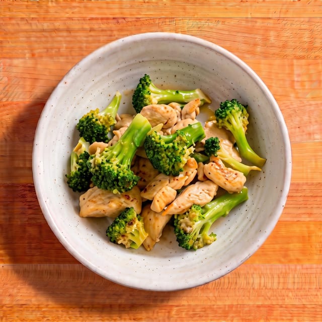 Vegan Chicken Broccoli.