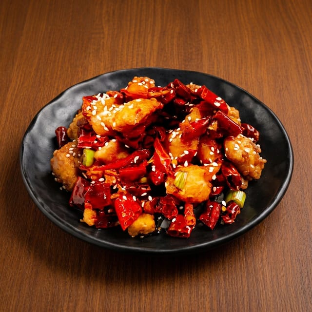 Dry Chili Chicken / 重庆辣子鸡.