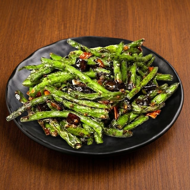 Green Bean Stir-Fry / 干煸四季豆.