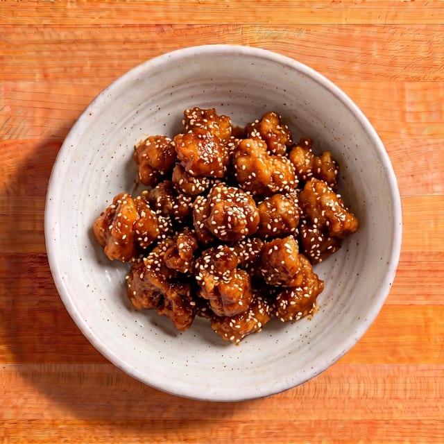 Vegan Orange Chicken.