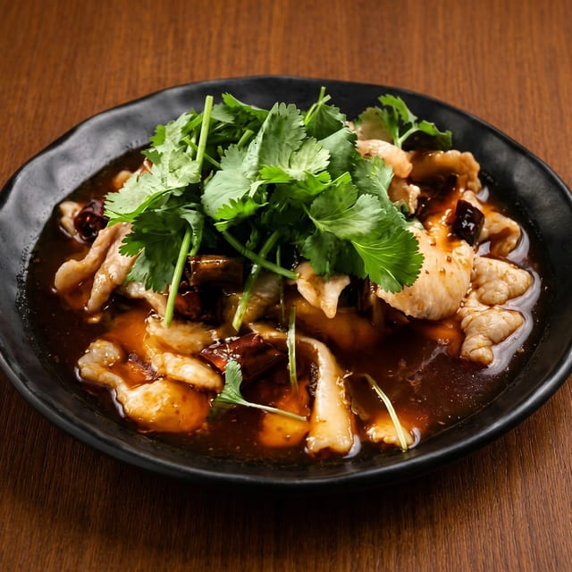 Boiling Fish Soup / 水煮鱼.
