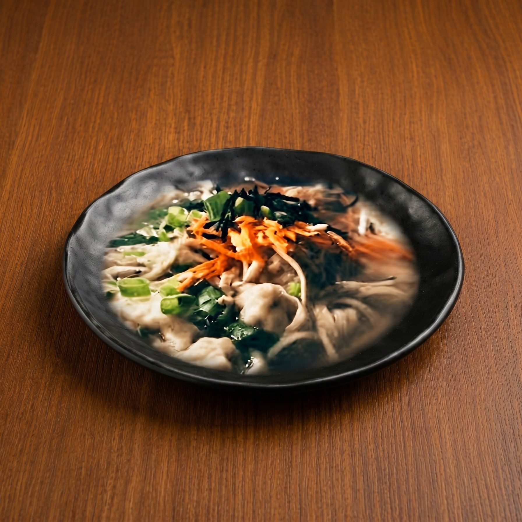 Pork Wonton Soup / 鸡丝云吞汤.