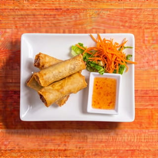 Chicken Green Curry Eggrolls