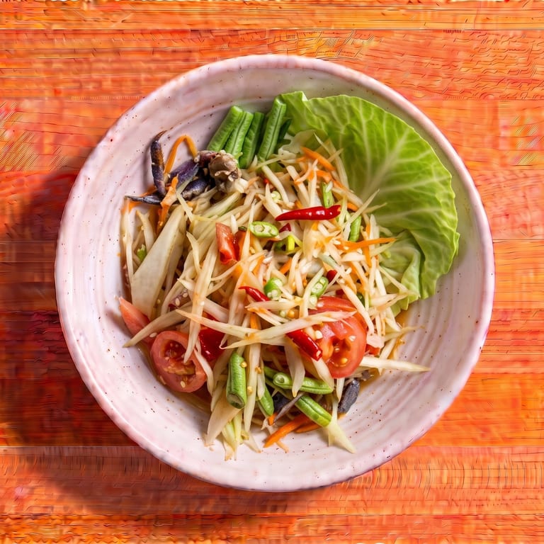 Savor Our Papaya Salad